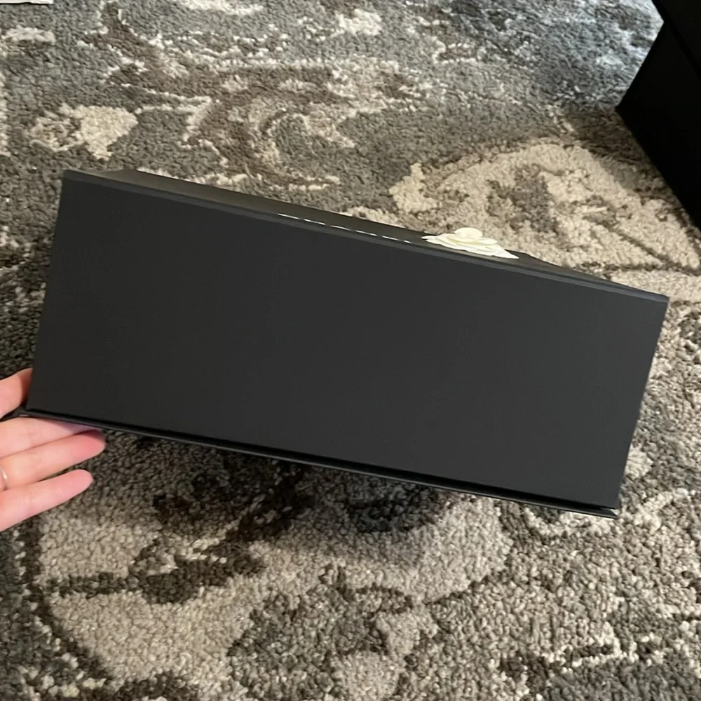 Chanel Black Magnetic Box And Booklets